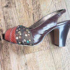 Madden Girl peep toe heels